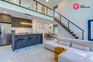 Le LoftWood de Portneuf - Private hot tub Sauna Pool Billiards Trails - 8