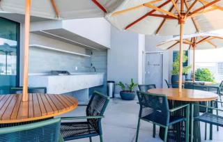 Studio moderno com ar-condicionado, Wi-Fi rápido, cozinha completa e check-in fácil - 3