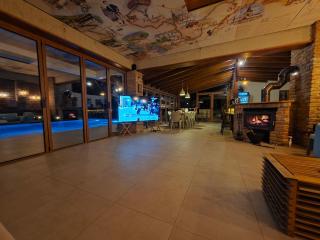 Macedonium Luxury Villa with big pool & Fireplace - 9