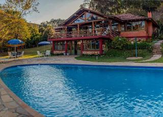 Chalé 01 · Lindo chalé com lareira, sauna e piscina. - 6