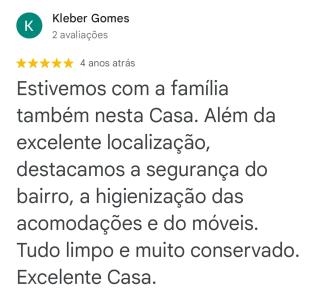 JBF 3 Casa de Temporada à partir de 3 diárias - 4