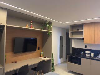 Lindo Studio com rooftop e piscina - 8