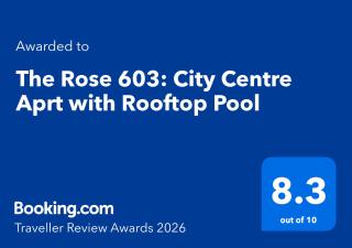 The Rose 603: City Centre Aprt with Rooftop Pool - 9