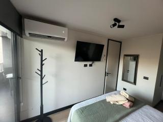 SmartSuites Chile Hermoso Departamento 1 Dormitorio 1 Bano Sofa Cama Aire Acondicionado Terraza Estacionamiento - 6