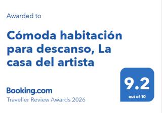 Cómoda habitación para descanso, La casa del artista - 2