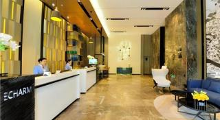 Echarm Hotel Yulin 2nd People's Hospital Qingwan River Park - 9