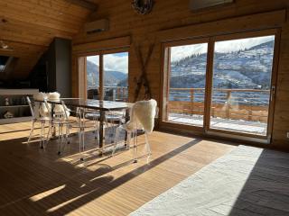 Splendide appartement style chalet classé 4 étoiles, terrasse face à la montagne - 4
