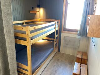 Studio 26m² skis aux pieds, 4 pers, Plagne Villages - FR-1-181-2833 - 1