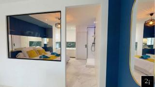 LE 21 - Suite SPA Premium - Jacuzzi Privatif, Vue Rhône & Fibre - Vienne - 3