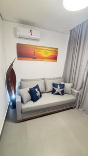 Novo Flat a poucos metros da praia na entrada 12 - 0
