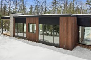 Cedar and Glass | Modern Forest Retreat Fish Creek - 3
