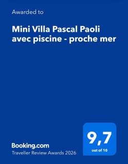 Mini Villa Pascal Paoli avec piscine - proche mer - 8