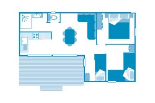 Chalet Pivert 7p 3Bdrms AirConPremium - 2