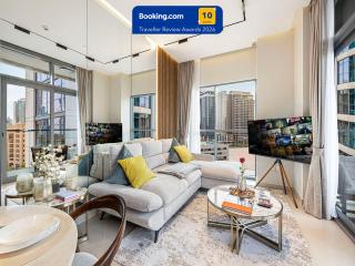 Direct Burj Khalifa View - Luxury 1BR - Walk to Dubai Mall - 8