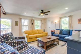 Lakefront Retreat w Dock, Firepit & Large Deck - 3