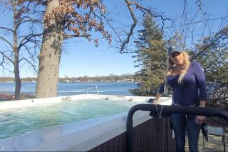 Campau Lake Sunshine Cottage with Tiki game house 4 King Beds - 4