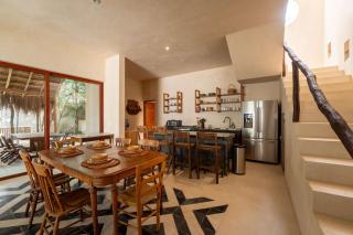 chic 4BR Villa with Private Pool in Holistika Tulum - 8