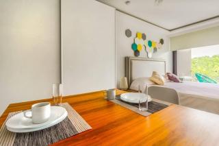 Studio with AC Pool Gym, Rooftop view 100MB WIFI - 1