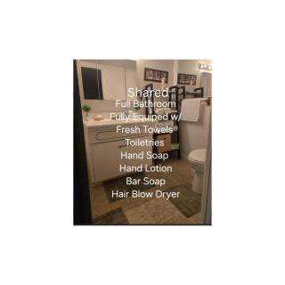 Self Check-In Private Entrance OFFICE King Suite - 1