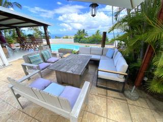 Villa Papangues piscine chaufée et vue panoramique océan - 4