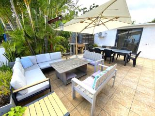 Villa Papangues piscine chaufée et vue panoramique océan - 1