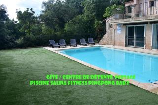 F3, 6 pers, TERRASSE 1er étage, piscine, fitness, sauna, lac, riviere ,loisirs VAR - Le Muy - 0