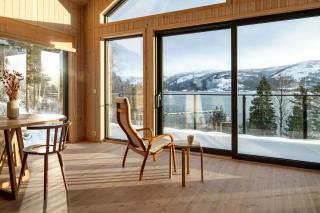 Designer Cabin By Lake Nisser With View And Sauna - 0
