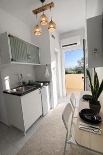 Olive Studio ,Balcony with Mountain View, Kitchenette, 1km to Beach ,by likeyourhome - Ermones - 2