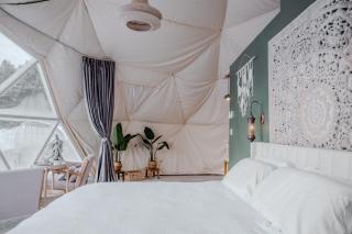 'MoonBeam' Boho-Luxe Glamping Dome at Marmora Retreat - 5