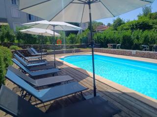 A l'Ombre du Lilas II - terrasse - possibilité de spa - 6