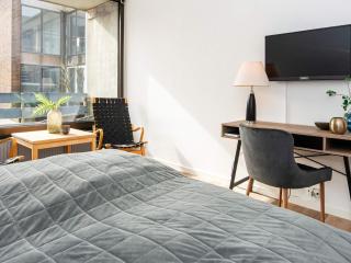 1 room, premium holiday apartment with terrace and view of the courtyard, 2 1 pers, 26m² - 6