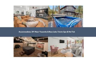 Forest Retreat that accommodates 29 people near Yosemite & Bass Lake - 0
