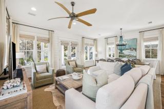 'Mirasol House' - Pool Golf Cart - WaterColor, FL - 4BR 4BA Bonus Bunk -- Sleeps 12 home - 5