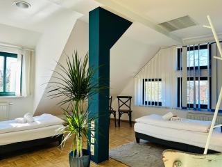 Rothenfelder Duo- 16 Personen- 2 Wohneinheiten- Parkplatz- Waschmaschine - 6