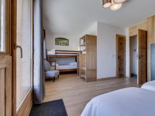 Triplex moderne 120m², sud, 4 chambres, parking, wifi, 2 terrasses à La Rosière - FR-1-690-34 - 4