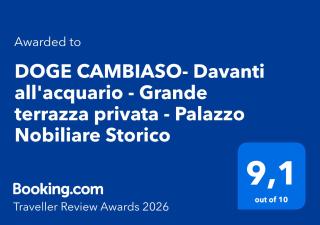 DOGE CAMBIASO- Davanti all'acquario - Grande terrazza privata - Palazzo Nobiliare Storico - Genoa - 5