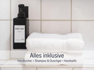 Benville BV12 - 54 qm mit Balkon - Parkplatz inklusive - WLAN - Spülmaschine - Bushaltestelle 50 m - 2