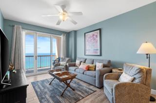 Sunrise Beach 17th Floor 3BR Condo | Oversized Balcony, Heated Pool, Near Pier Park - 5
