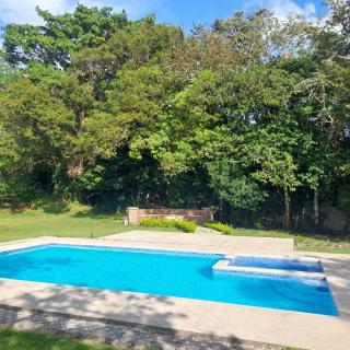 Family Cabin Surrounded by Nature - Patio & Pool - 9