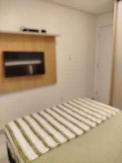 Lindo flat com vista do mar no melhor condomínio da Ponta da Areia - 5