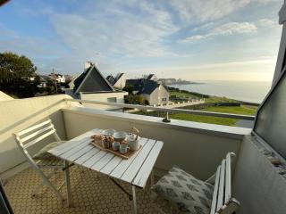 REF 434 Ploemeur Lomener appartement duplex type 4 vue mer - 9