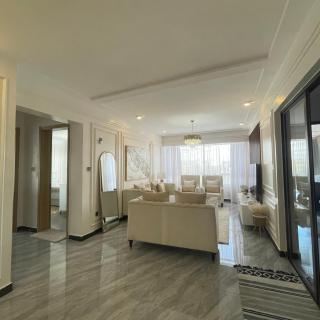 newly furnished two bedroom apartment with swimming pool fully equipped gym children playground ample parking space and unbeatable scenic city views - 1