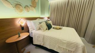 Bessa, piscina, Wi-Fi rápido e conforto Get Sense 211 Algodão Flats - 1