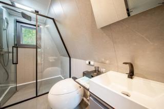 Loft三角木屋露台温泉独立私汤套房 - 9