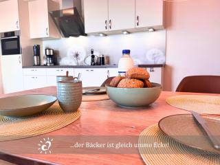 Ferienwohnung Deichkind de BAAB Nordseeluft vom Balkon aus schnuppern - 8