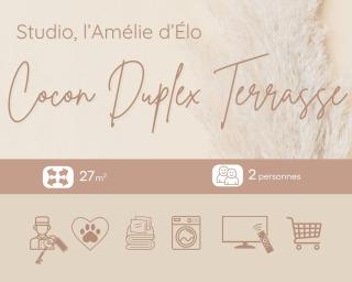 COCON DUPLEX-TERRASSE, L'Amélie d'Élo - 9