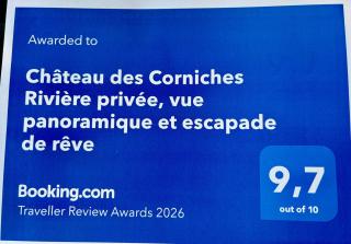 Château des Corniches Rivière privée, vue panoramique et escapade de rêve - 9