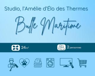 STUDIO BULLE MARITIME, L'Amélie d 'Élo des Thermes - 9