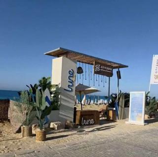 الداون تاون العلمين اطلاله البحر والبلااز بجوار فندق Rixos العلمين - 2