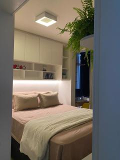 Estadia Elegante 1Q Amplo na Asa Norte com Cozinha Completa, Varanda com Churrasqueira e Vista pra Cidade - 6